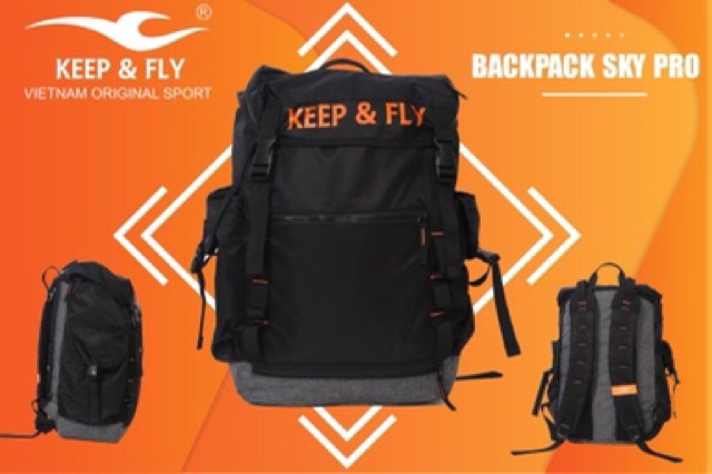 Balo Backpack Sky Pro chính hãng Keep &amp; Fly