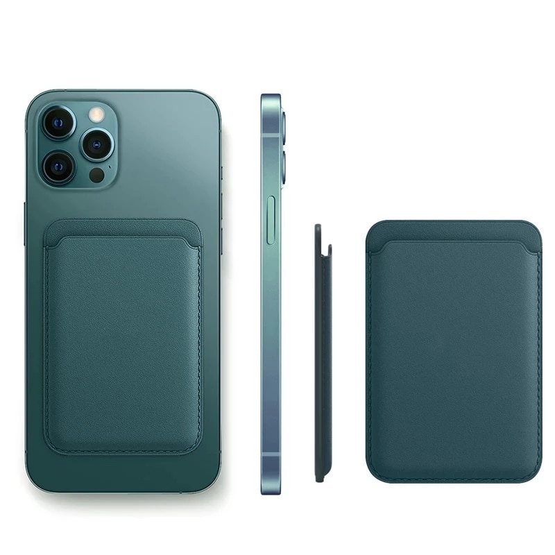 Bao Da Điện Thoại Dạng Ví Nắp Lật Nam Châm Sang Trọng Cho iPhone 14 13 12 Pro Max