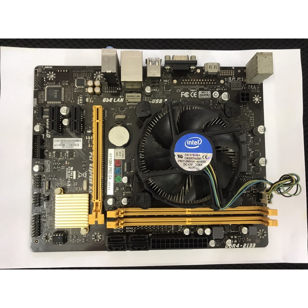 Combo Main H110 chip G4400 Ram 4gb hàng đẹp  bóc máy.