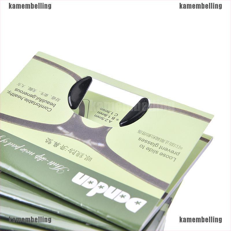 Bộ 5 Cặp Đệm Mũi silicone 1.8mm Chống Trượt Cho Mắt Kính