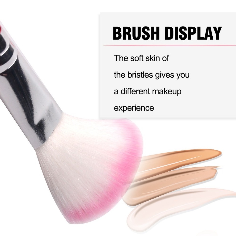 Set 5 Cọ Trang Điểm Phấn Mắt / Kem Nền / Má Hồng Làm Đẹp Tiện Dụng