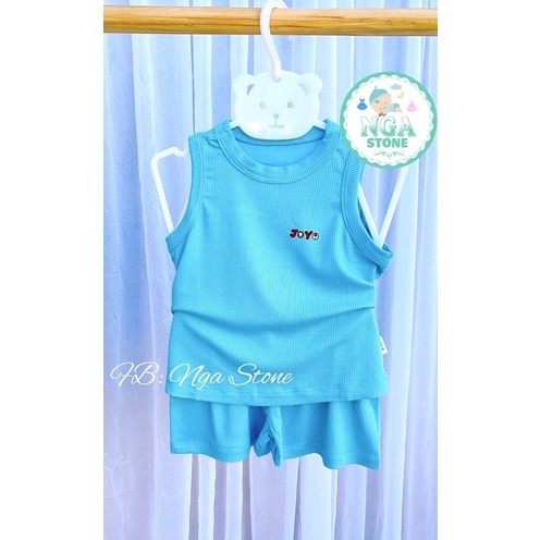 BỘ Ba Lỗ Hãng joyo Chất Cotton Petit Cho Bé Trai Bé Gái