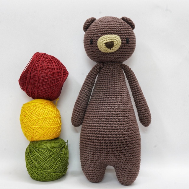 Gấu len an toàn cho bé