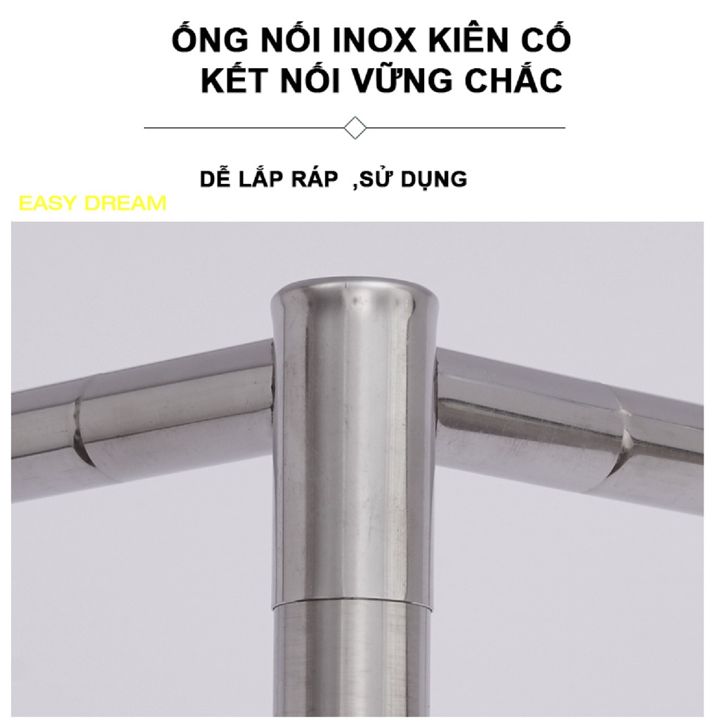 Màn [ mùng ] khung chống muỗi không khoan tường EASY DREAM , chống côn trùng, muỗi , khung inox ,cao 2m15 , vải 2 lớp