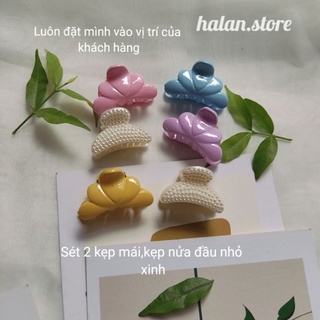 Kẹp mái,kẹp nửa đầu nhiều màu xinh xắn