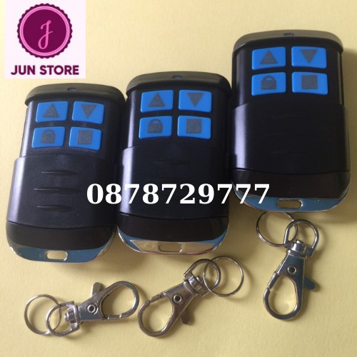 Remote cửa cuốn 8 mã gạt 433 MHZ chống nước pin siêu bền