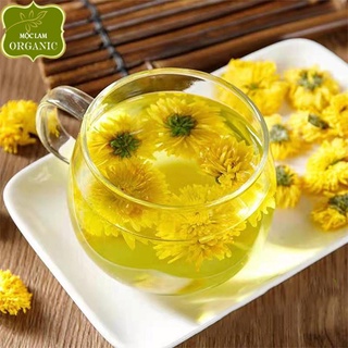 Trà hoa cúc vàng thơm đẹp pha trà Mộc Lam (Hộp 100g - 150g)