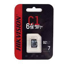 Thẻ nhớ micro SD Hikvision 64Gb,chuyên dùng cho camera, điện thoại, máy ảnh... (chính hãng 5 năm Hikvision VN)