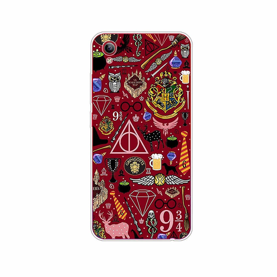 Ốp silicon Họa Tiết Biểu Tượng Harry Potter Thời Trang Cho Vivo Y53 Y55 Y91 Y91C S1 2019 S1 Pro
