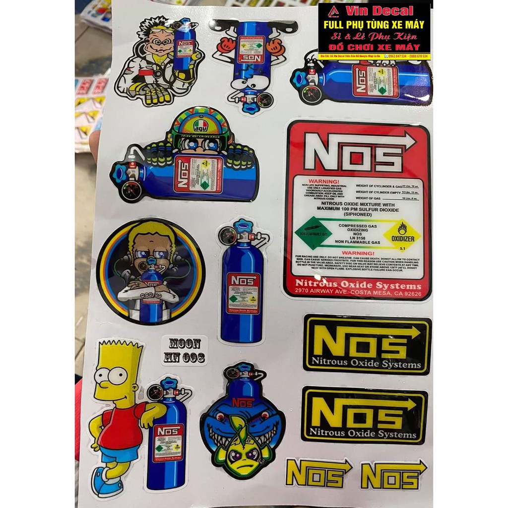 Bộ tem nổi BÌNH NOS MÃ MOON HN098