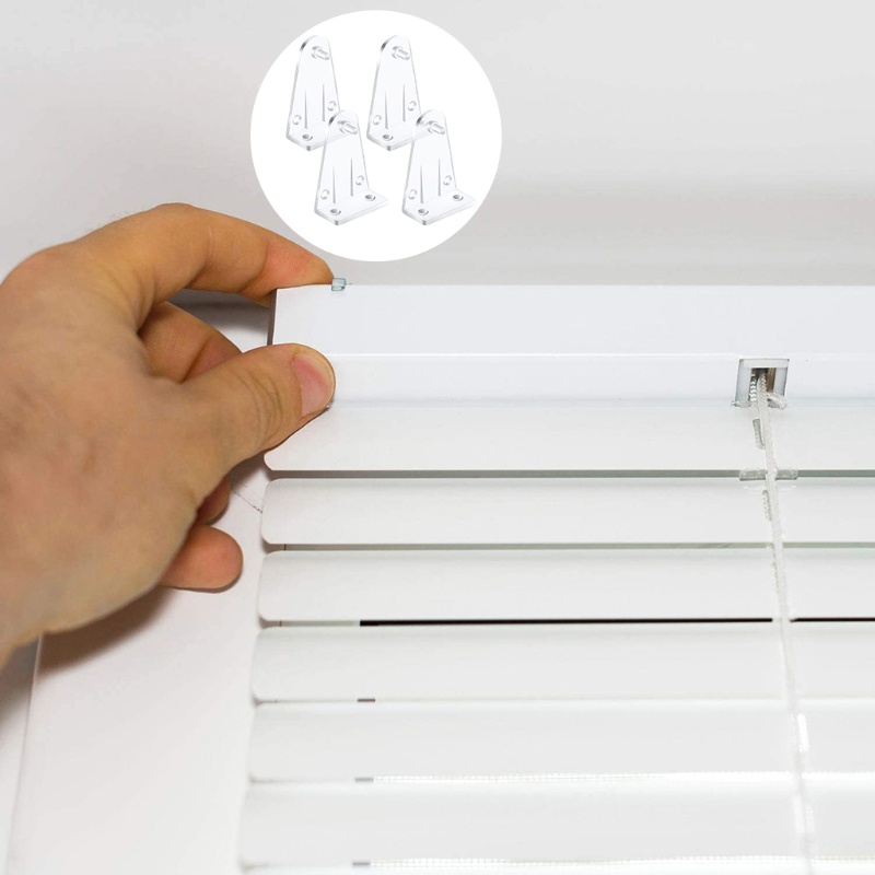 Aoto Set 10 Kẹp Giữ Điểm Mù Bằng Nhựa Trong Suốt Kích Thước 2 Inch