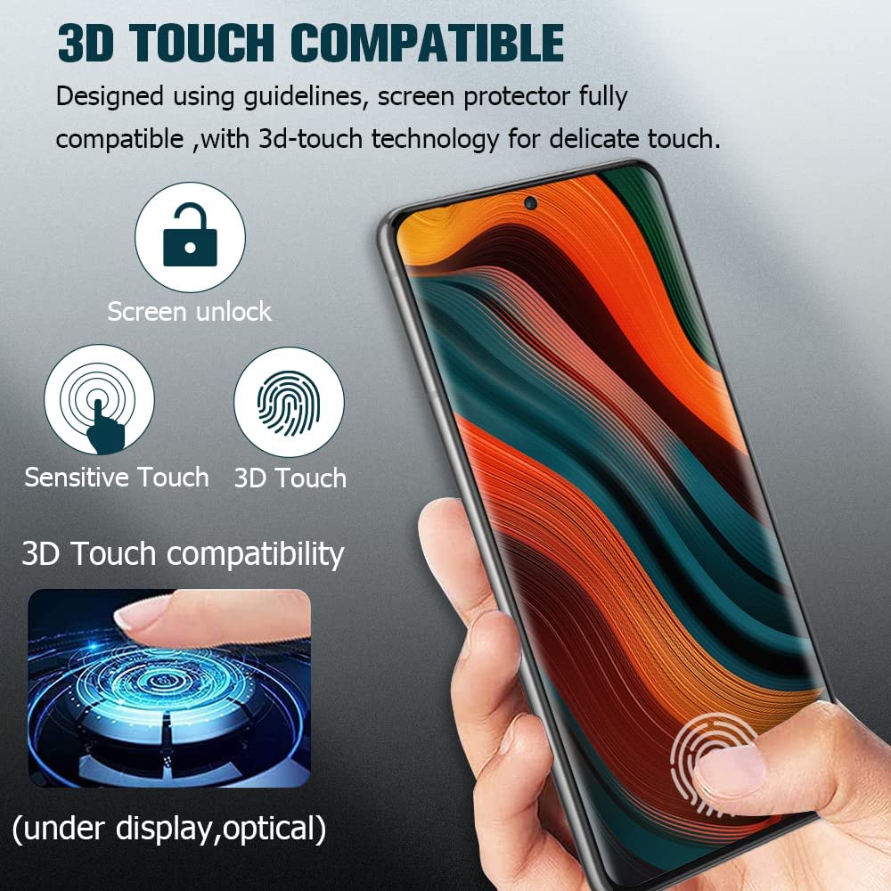 Kính Cường Lực Bảo Vệ Màn Hình HD 9H Chống Dấu Vân Tay Cho Xiaomi Mi 12S Ultra 2.5D