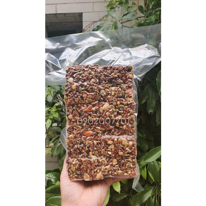 1 Kg Thanh Gạo Lứt Rong Biển mix hạt dinh dưỡng thơm ngon-đồ ăn vặt