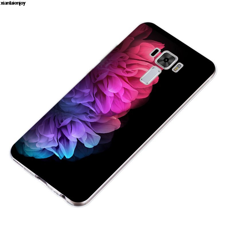 Asus Zenfone 2 3 4 Laser Selfie Max Pro Plus M1 M2 WG-TCOJE Pattern-6 Soft Silicon TPU Case Cover