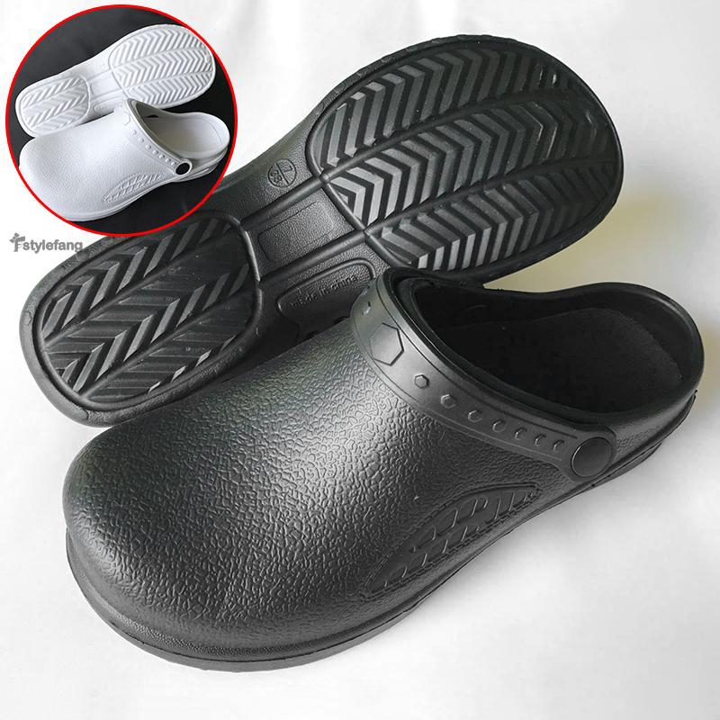 Giày chống trượt chống thấm dầu chống nước sử dụng cho nhà bếp