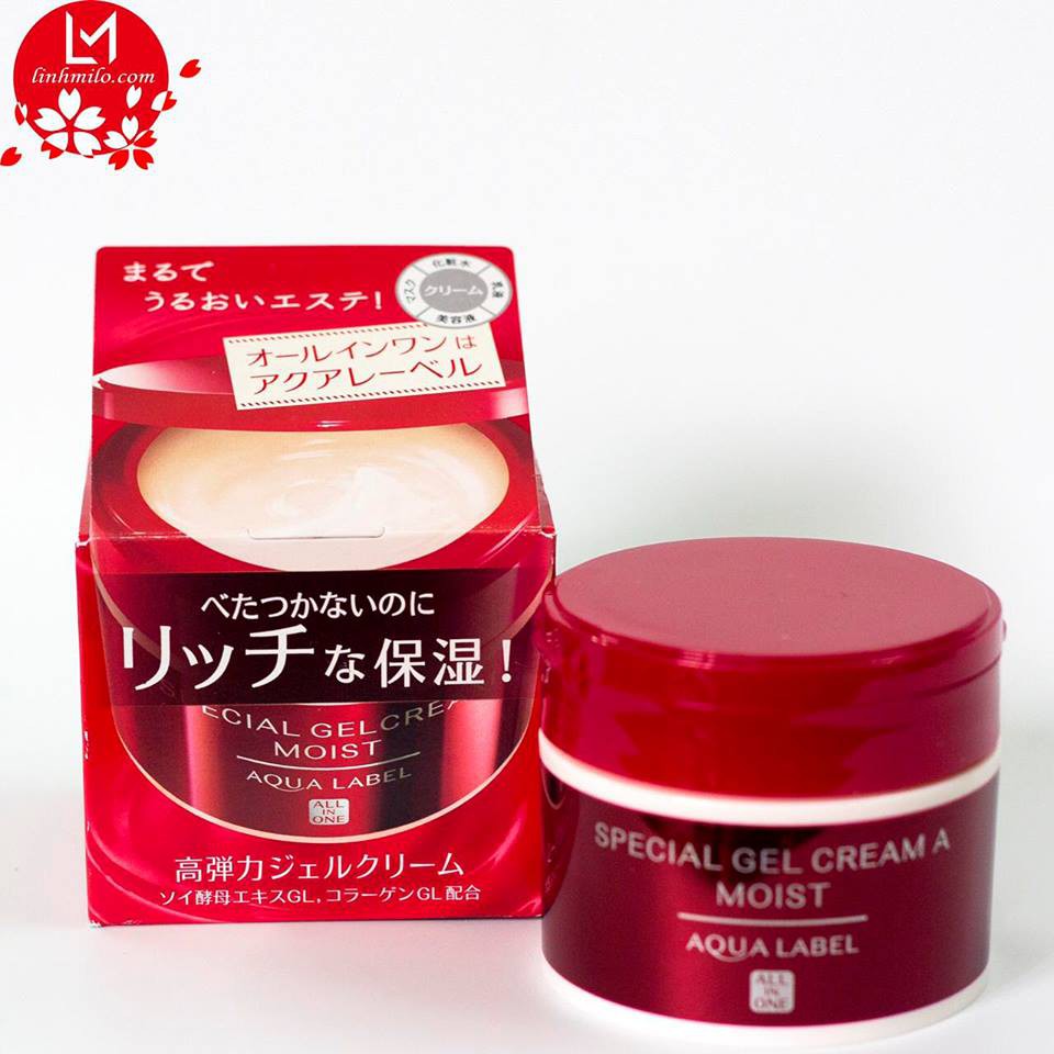 Kem dưỡng da 5 trong 1 Shiseido Aqualabel Special Gel Cream