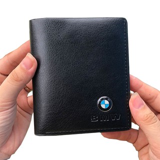 Ví nam đẹp kiểu ví ngang logo BMW da PU xịn mềm nhiều ngăn có ngăn kéo