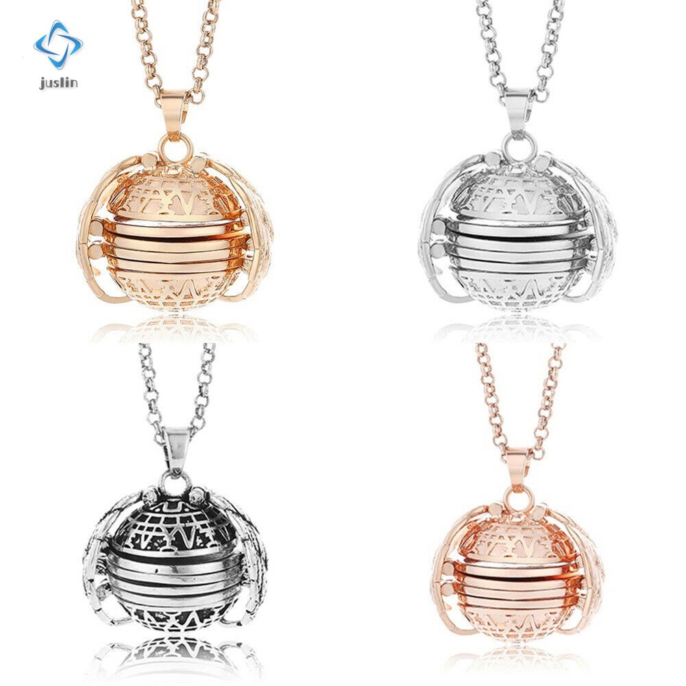 Expanding Photo Locket Necklace Pendant Gift Jewelry Decoration for Women Lady