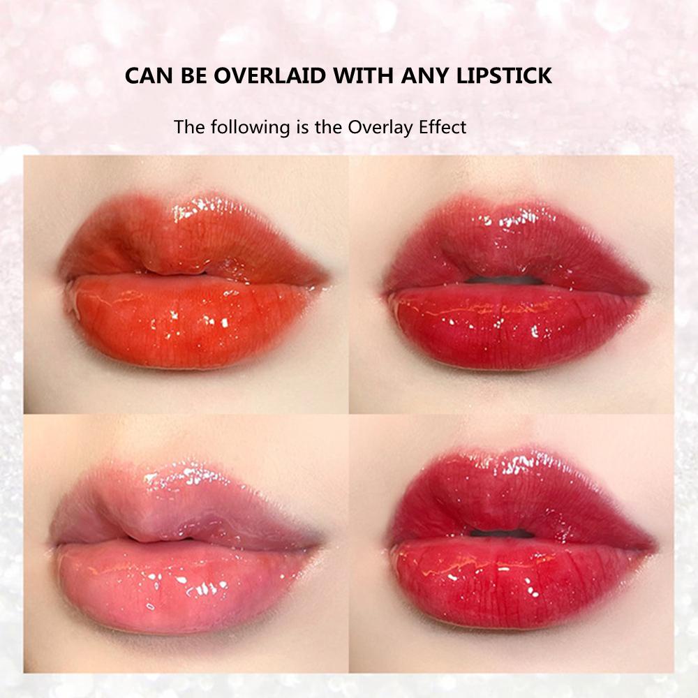 BORAG Lip Gloss Long Lasting Reduce Lips Lines Liquid Lip Oil Jelly Shiny