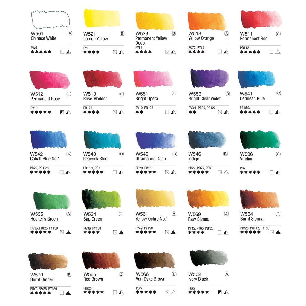 Pocket màu nước Mijello Gold 24 màu.