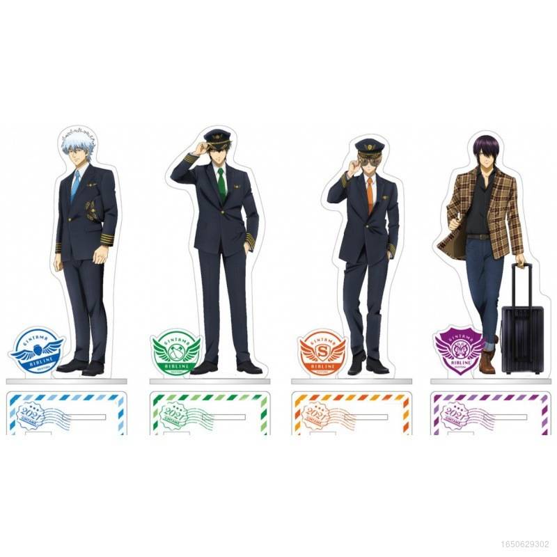 Mô Hình Nhân Vật Hoạt Hình GINTAMA Bằng Acrylic Trang Trí Nhà Cửa Phù Hợp Làm Quà Trang Trí Nội Thất