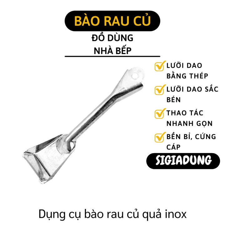 [SGD] Dao Nạo Rau Củ - Dụng Cụ Gọt Vỏ Củ Quả Nhỏ Gọn Bằng Thép Không Gỉ Tiện Dụng 8070