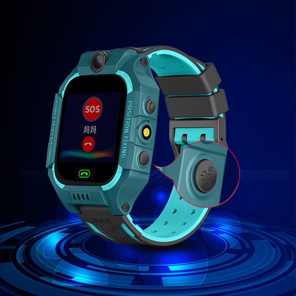 Đồng Hồ Thông Minh Z6 Pk Q19 Có Sos An Toàn Cho Bé Kèm Phụ Kiện