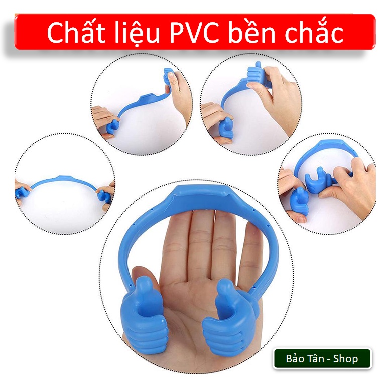 Giá kẹp điện thoại Oke freesize theo điều chỉnh nhiều màu cho các loại điện thoại + màu ngẫu nhiên