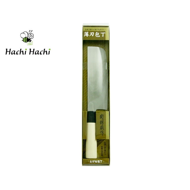Dao inox làm bếp Nikken Tsubazo Nagiri 29.5cm  - Hachi Hachi Japan Shop