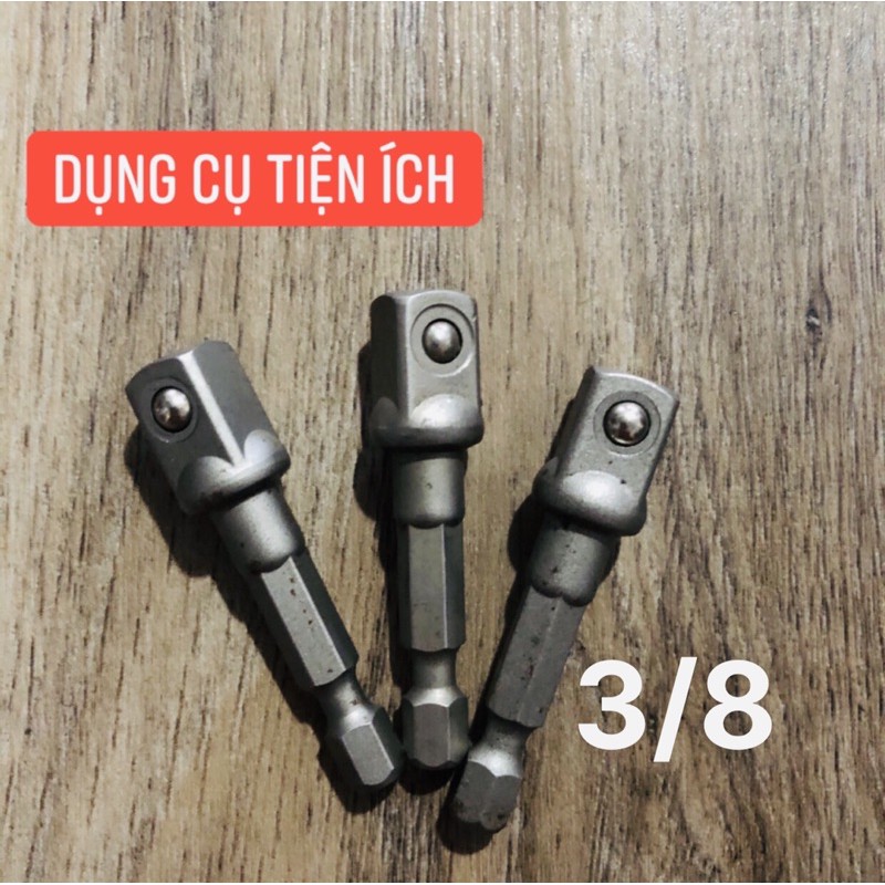 Đầu chuyển chuôi lục giác sang đầu bulong 1/4 3/8 1/2