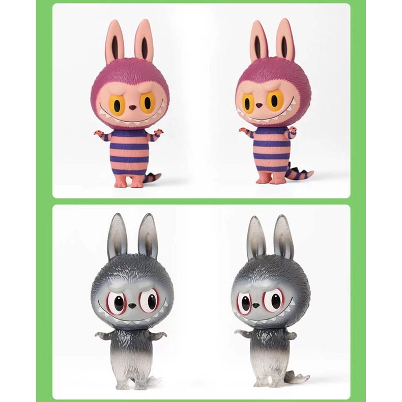 Set 4 Mô Hình Mô Phỏng Nhân Vật Labubu Zimomo Mini