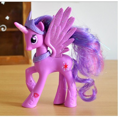 Thiên Thần Ngựa PonyTwilight Sparkle Xinh Xắn 14cm ( Tặng Lược Chải)