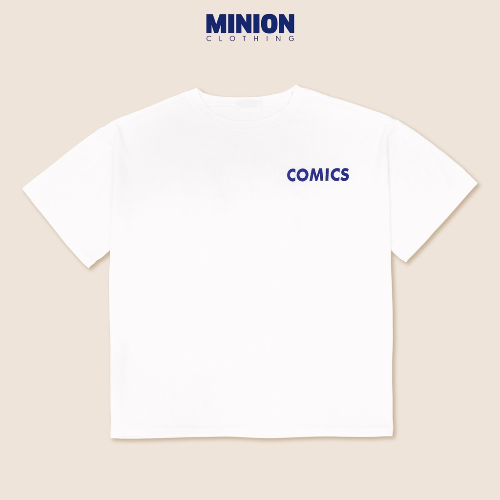 Áo phông tay lỡ Minion Clothing form rộng, dáng Unisex phong cách Ulzzang Streetwear Hàn Quốc A2648