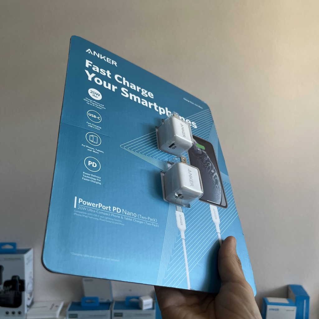 Củ sạc Anker A2634 20w PD type C chính hãng bảo hành 12 tháng