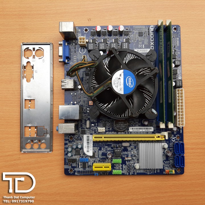 Combo main Foxconn H61 + CPU G2030 + Ram 4GB DDR3 tặng Fan | BigBuy360 - bigbuy360.vn