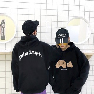 Áo hoodie gấu palm angels unisex