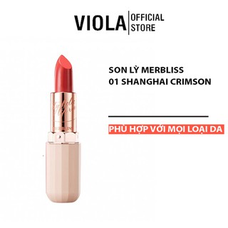 Son lì Merbliss City Holic Lip Rouge - Moisture #01 Shanghai Crimson 3.1g