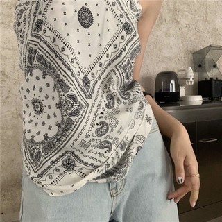 Áo voan thổ cẩm cột nơ lưng H3363