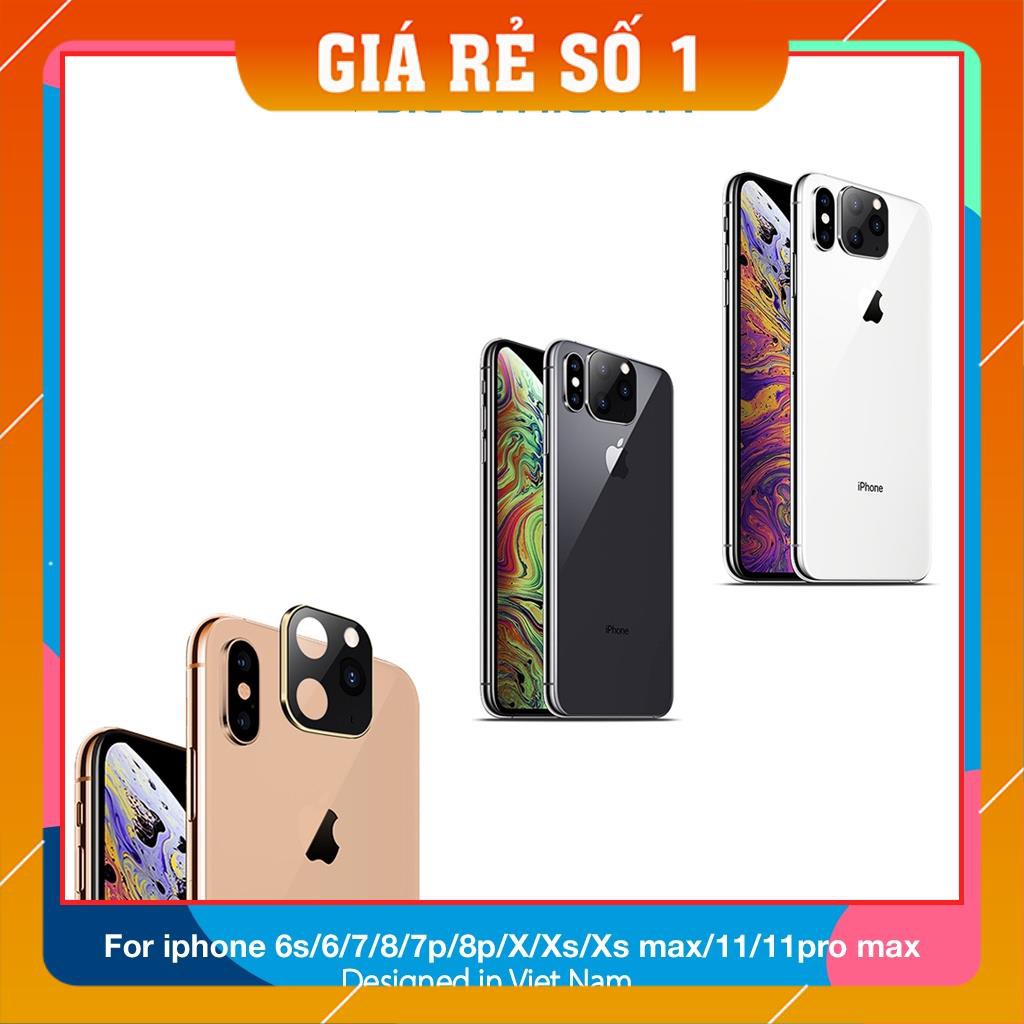 Miếng dán độ camera x/xs/xsmax thành 11/11promax - Awifi Case F2-6