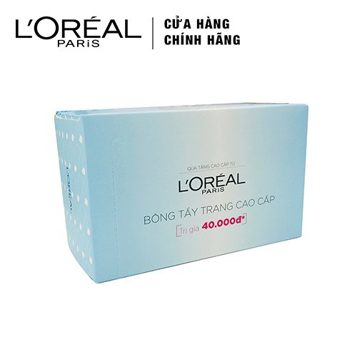 L'Oreal - Bông Tẩy Trang Cao Cấp L'Oreal Paris 40 miếng