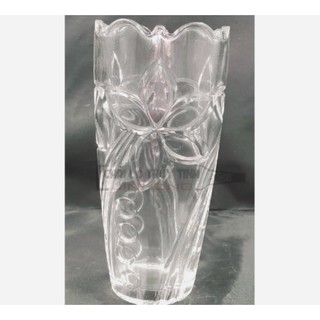 BÌNH HOA THỦY TINH HOA VĂN CAO CẤP 30CM