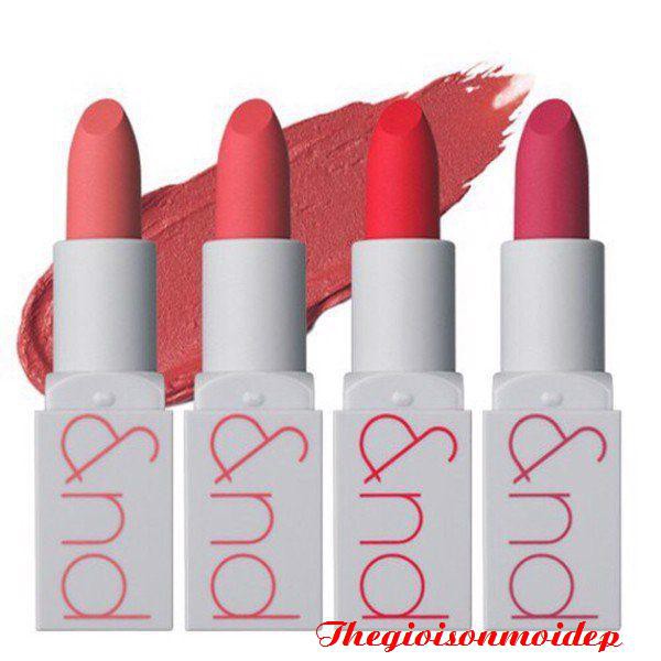 Son thỏi lì Romand Zero Gram Matte Lipstick