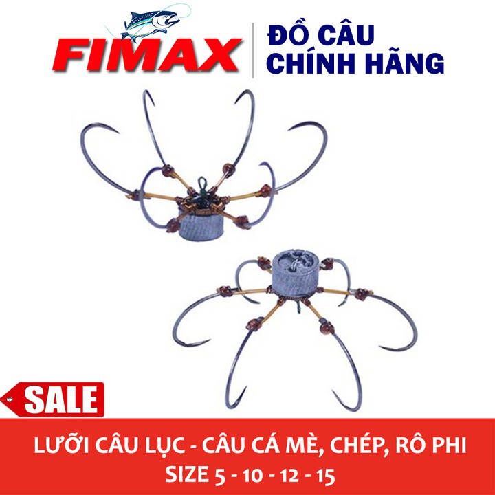 Lưỡi câu lục câu cá chép siêu bén - Lưỡi câu lục bềnh size 5/8/10/12 Nhiều size cho cần thủ lựa chọn