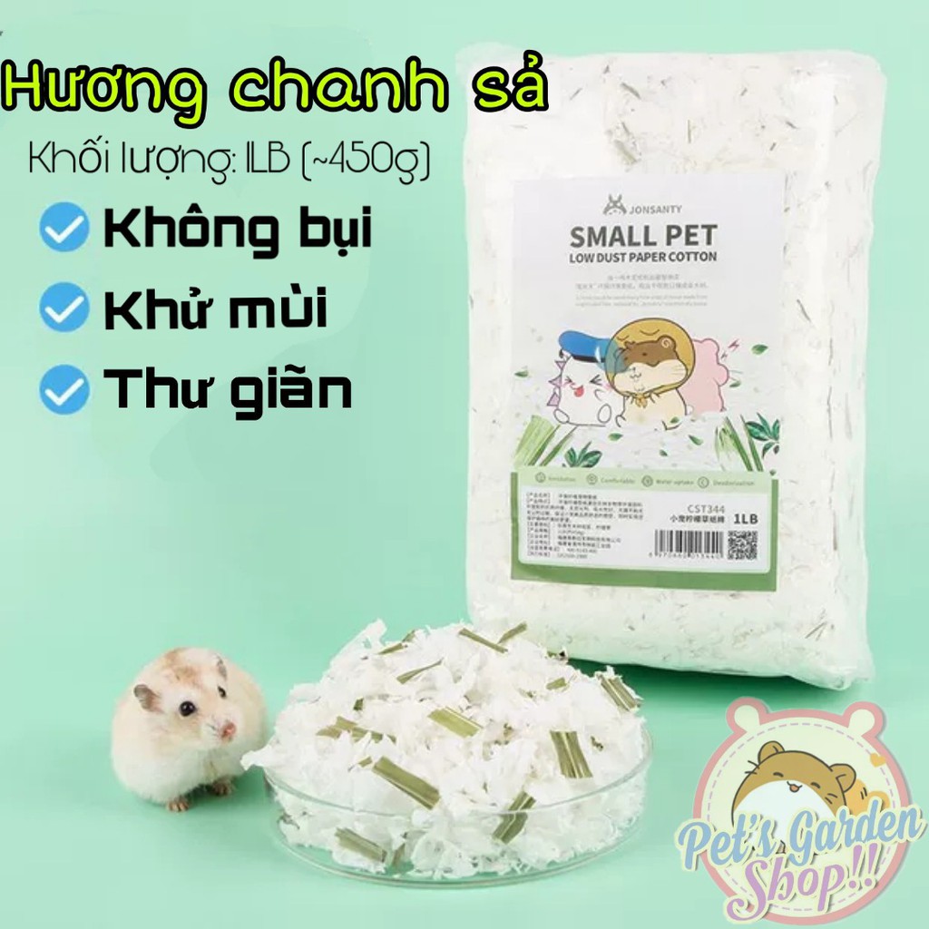 Giấy lót chuồng cao cấp Jonsanty cho hamster