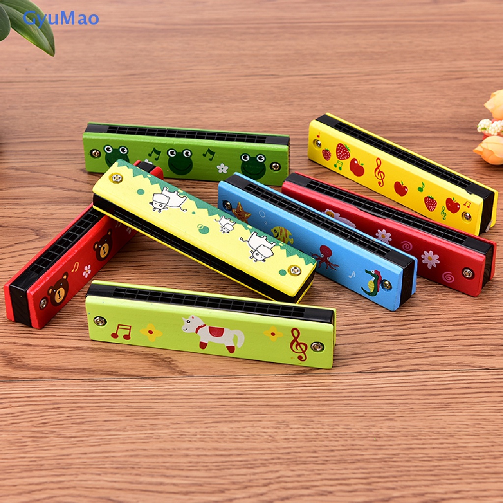 Kèn Harmonica 16 Lỗ Nhiều Màu Sắc Dễ Thương Cho Bé