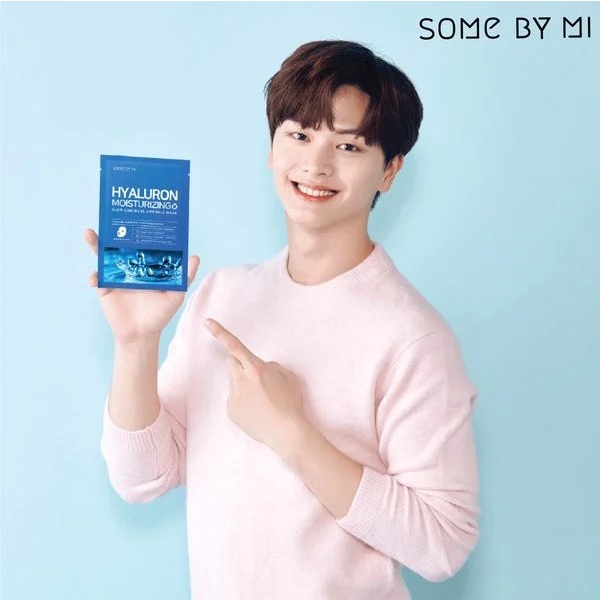10 Miếng Mặt Nạ Dưỡng Ẩm Some By Mi Hyaluron Moisturizing Mask Sheet 25g