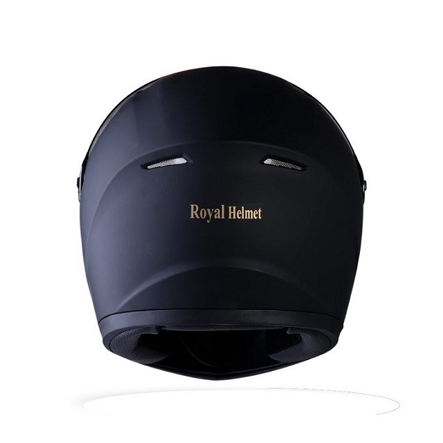 Mũ Bảo Hiểm Fullface Royal M136 - Đen trơn