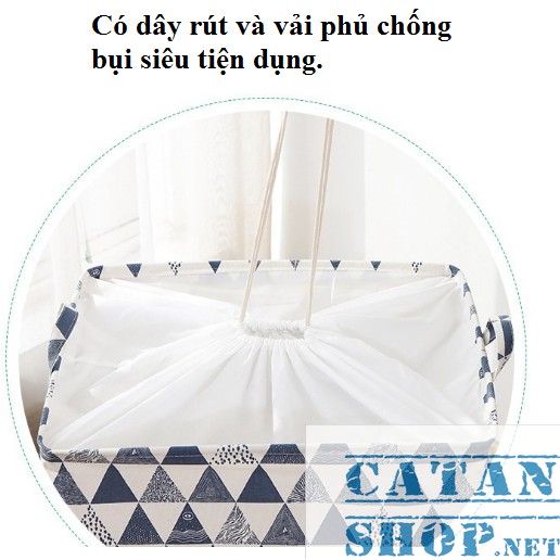 (Chọn mẫu) Giỏ đựng quần áo khung sắt 100lit siêu to, Túi đựng chăn màn có thể gấp gọn, đa năng