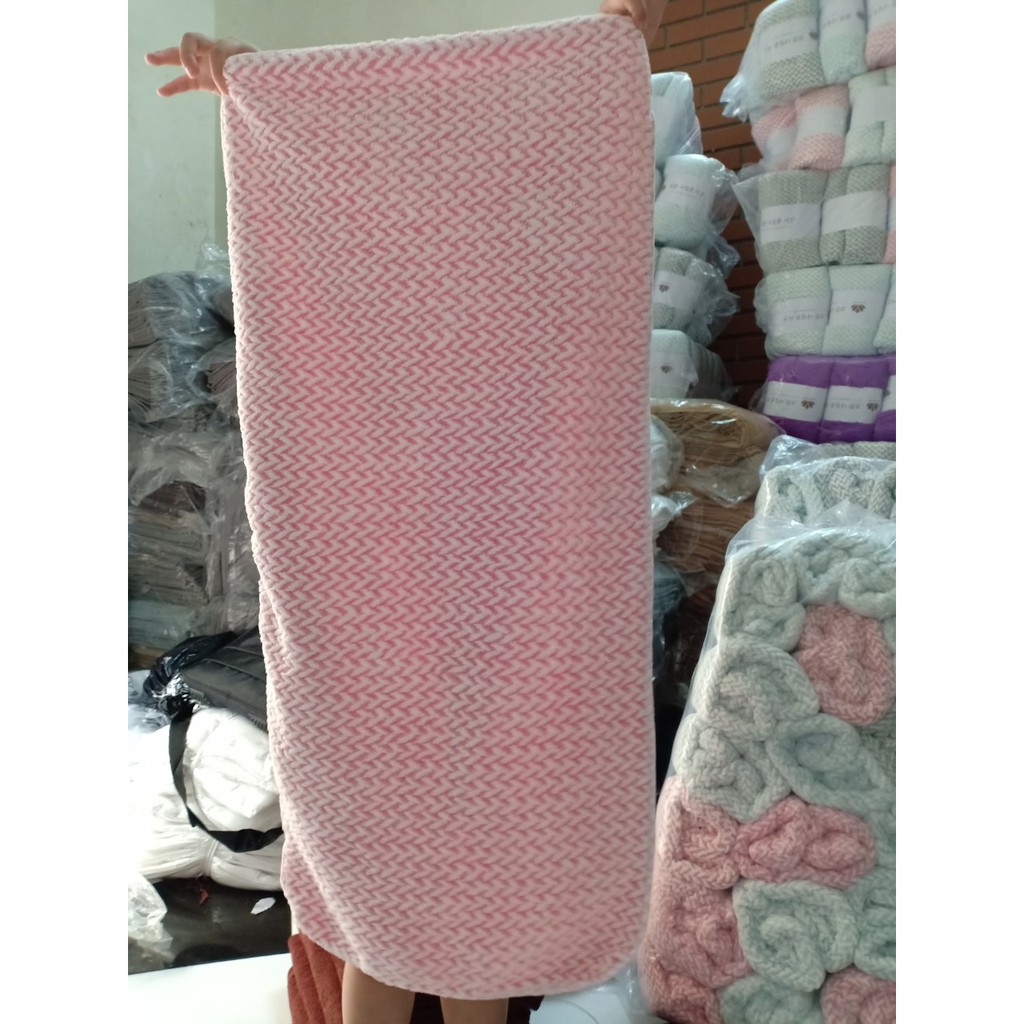 Combo 20 khăn lau đầu nhím 40x80cm siêu mềm mịn
