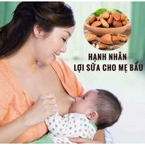 Hạt hạnh nhân rang bơ còn vỏ hộp  500G loại  thơm ngon, ròn rụm